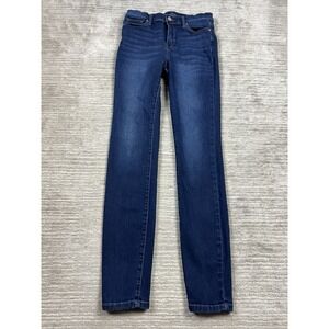 Soho New York & Company Jeans Womens 8 Tall High Waist Super Skinny Denim